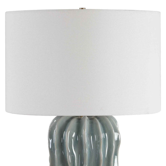 Niese - Glaze Table Lamp - Light Blue