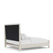 Carmella - King Upholstered Bed - Pebble Oak
