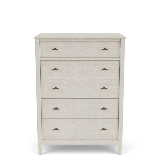 Carmella - Five Drawer Chest - Pebble Oak