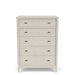 Carmella - Five Drawer Chest - Pebble Oak