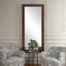 Durant - Tall Wood Mirror - Brown