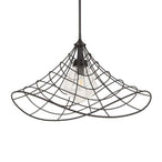 Whirlwind - 1 Light Indoor-Outdoor Pendant - Dark Bronze