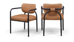 Serava - Vegan Leather Upholstered Dining Chair (Set of 2)