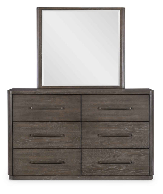 Horizons - 6 Drawers Dresser - Deep Sable