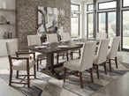 Driftwood - Upholstered Side Chair (Set of 2) - Beige / Worn Saddle