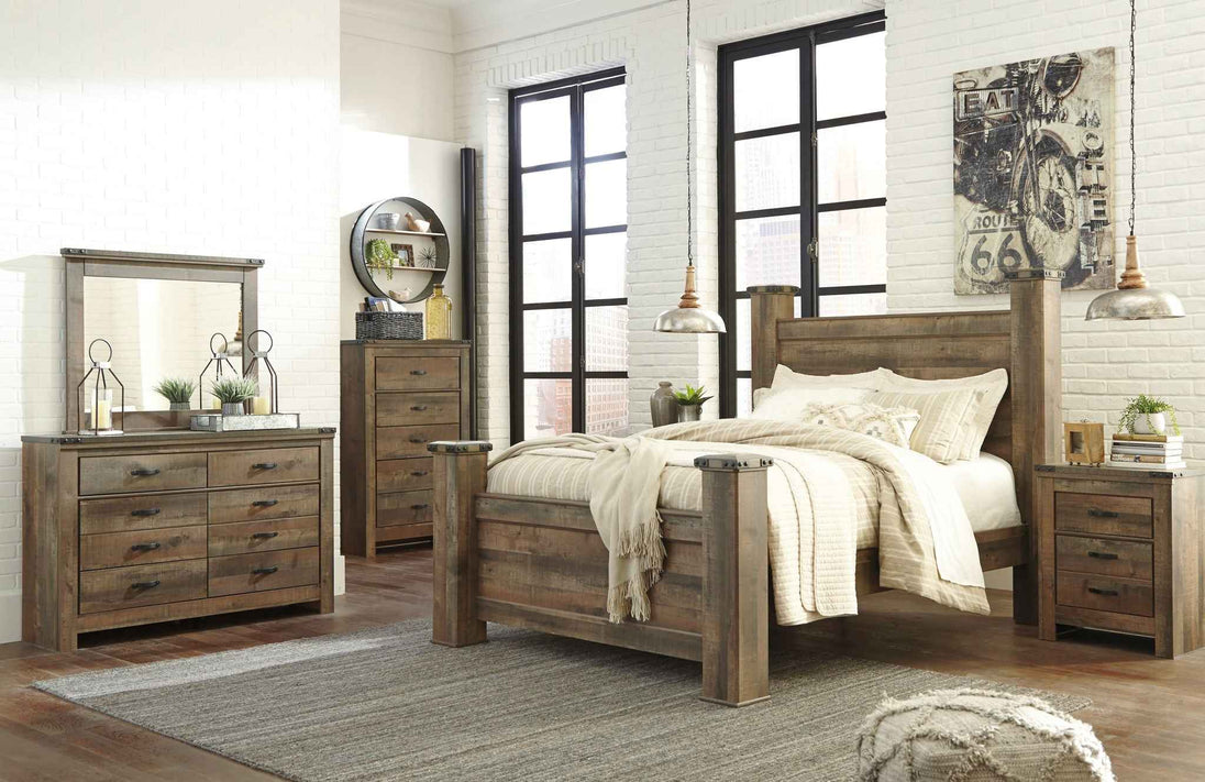 Trinell - Poster Bed