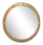 Heart Of Gold - Round Mirror - Brass / Gold