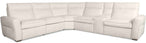 MS - Vann Six-Piece Power Sectional - White