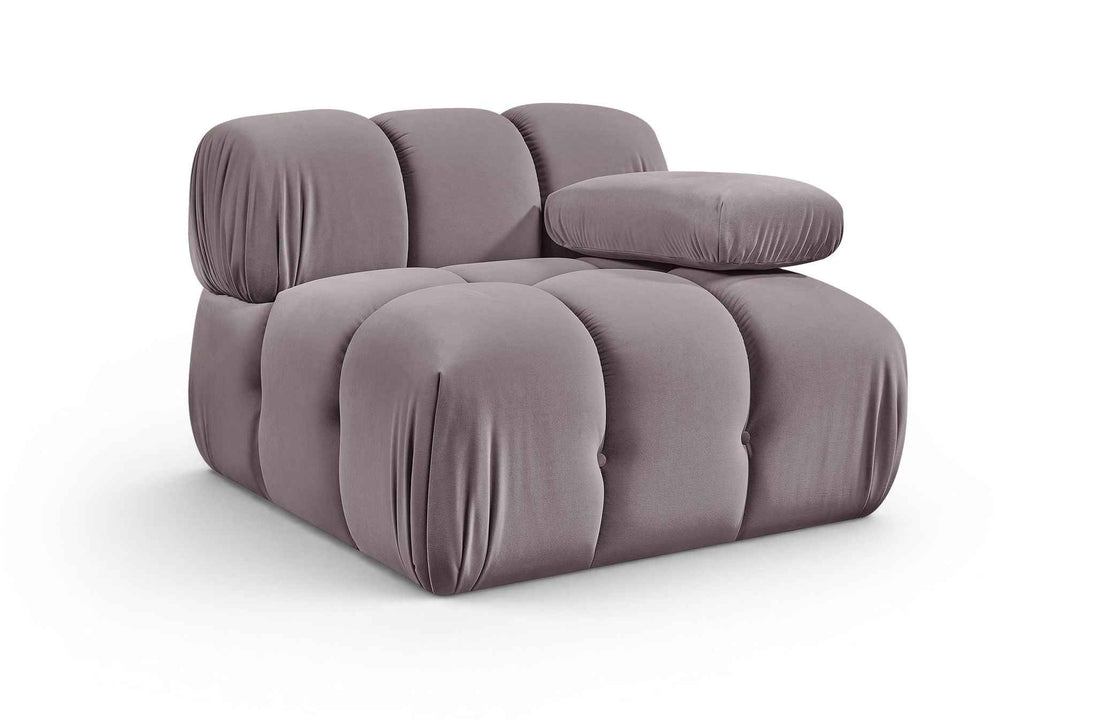 Orin - Velvet Performance Fabric Upholstered Modular Chair