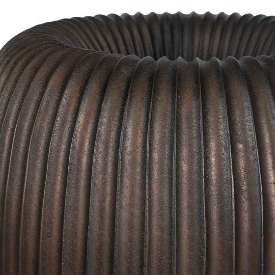 Vector Ridge - Indoor-Outdoor Planter - Bronze