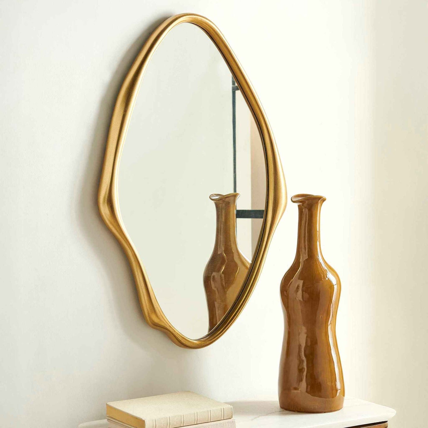 Aster - Abstract Mirror - Gold