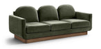 Diviento - Velvet Performance Fabric Upholstered Sofa