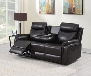 Nicolas 9255 Recliner Sofa Collection Brown – Furniture Depot