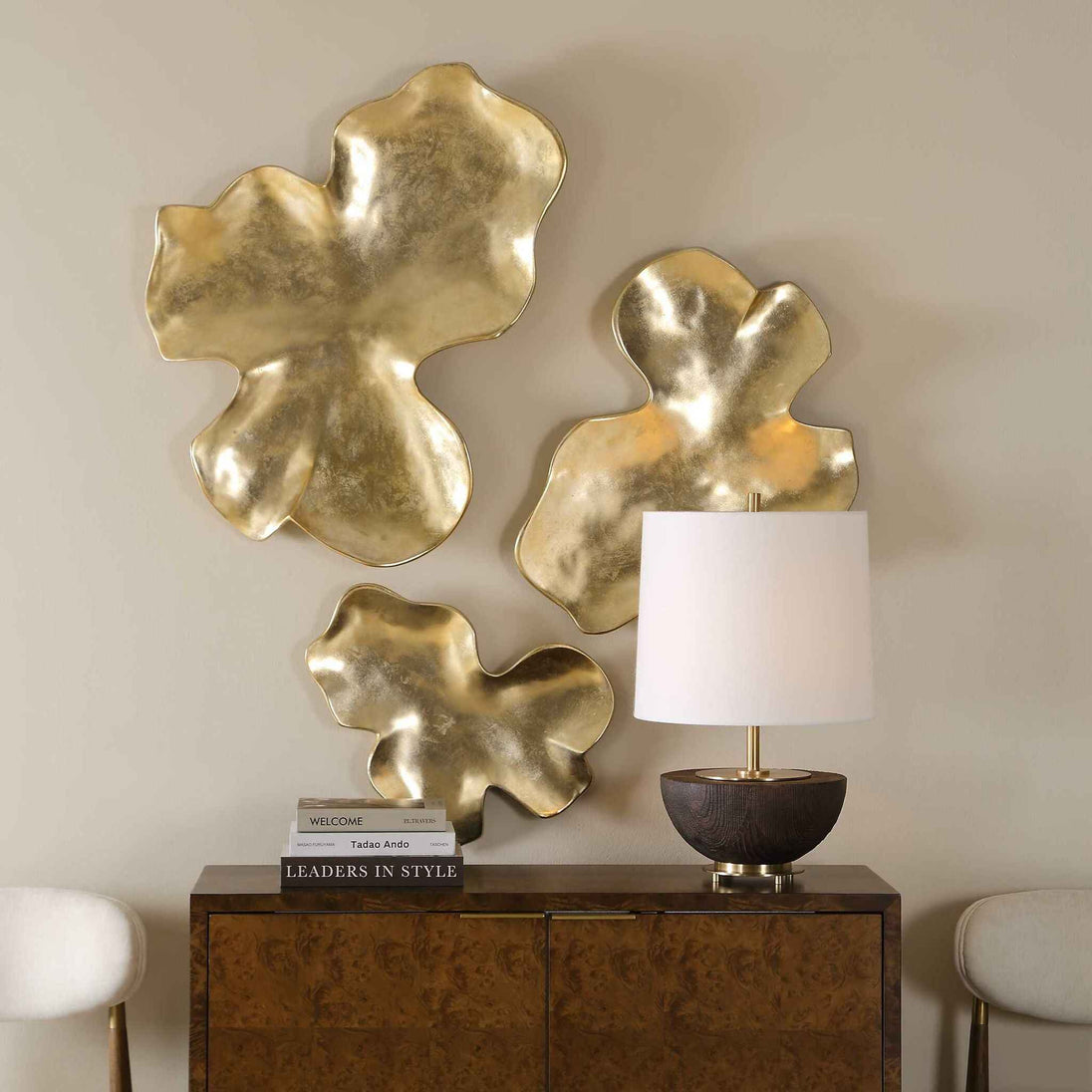Lumina - Wall Decor (Set of 3) - Gold