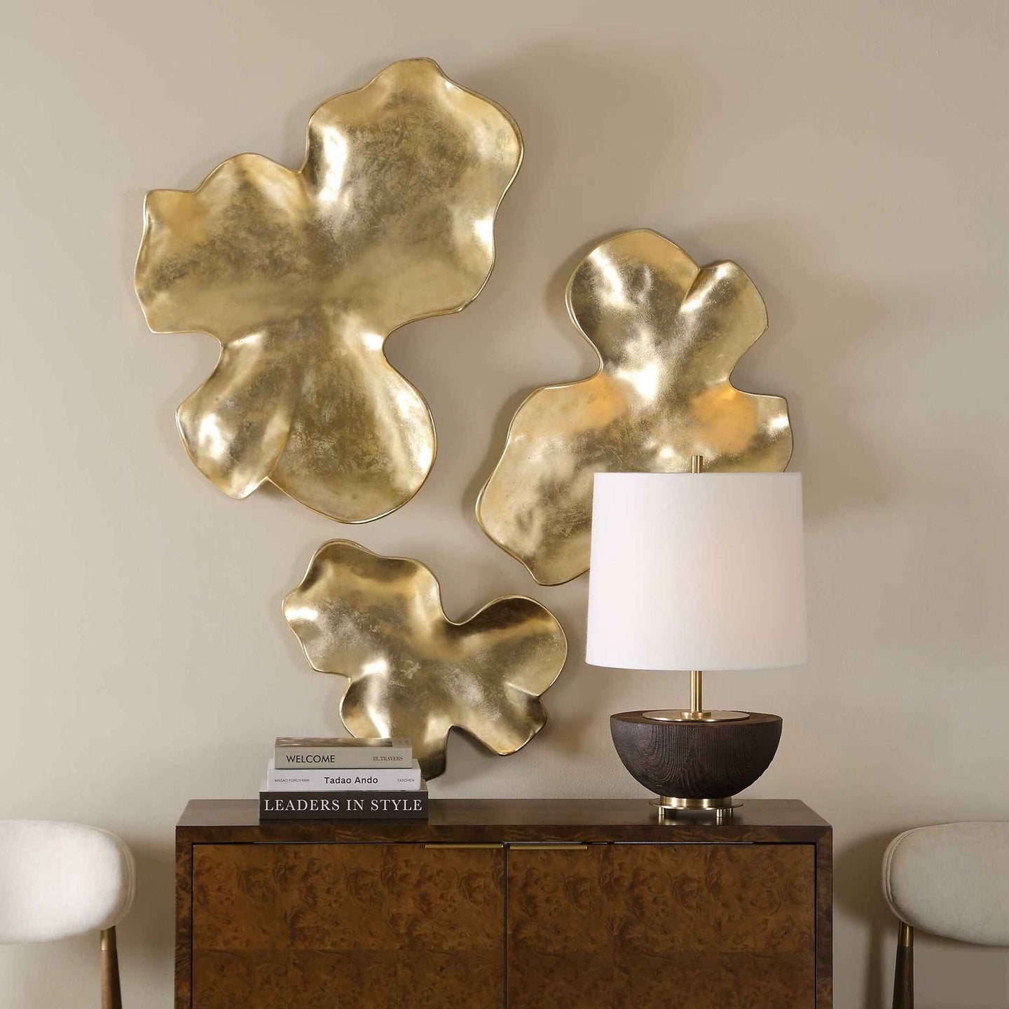 Lumina - Wall Decor (Set of 3) - Gold