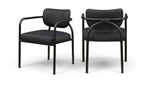 Serava - Vegan Leather Upholstered Dining Chair (Set of 2)