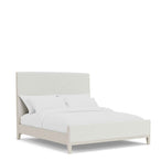 Carmella - Queen Upholstered Bed - Pebble Oak