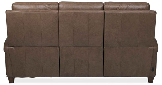 MS - Julian Zero Gravity Power Sofa with Power Headrest - Dark Brown