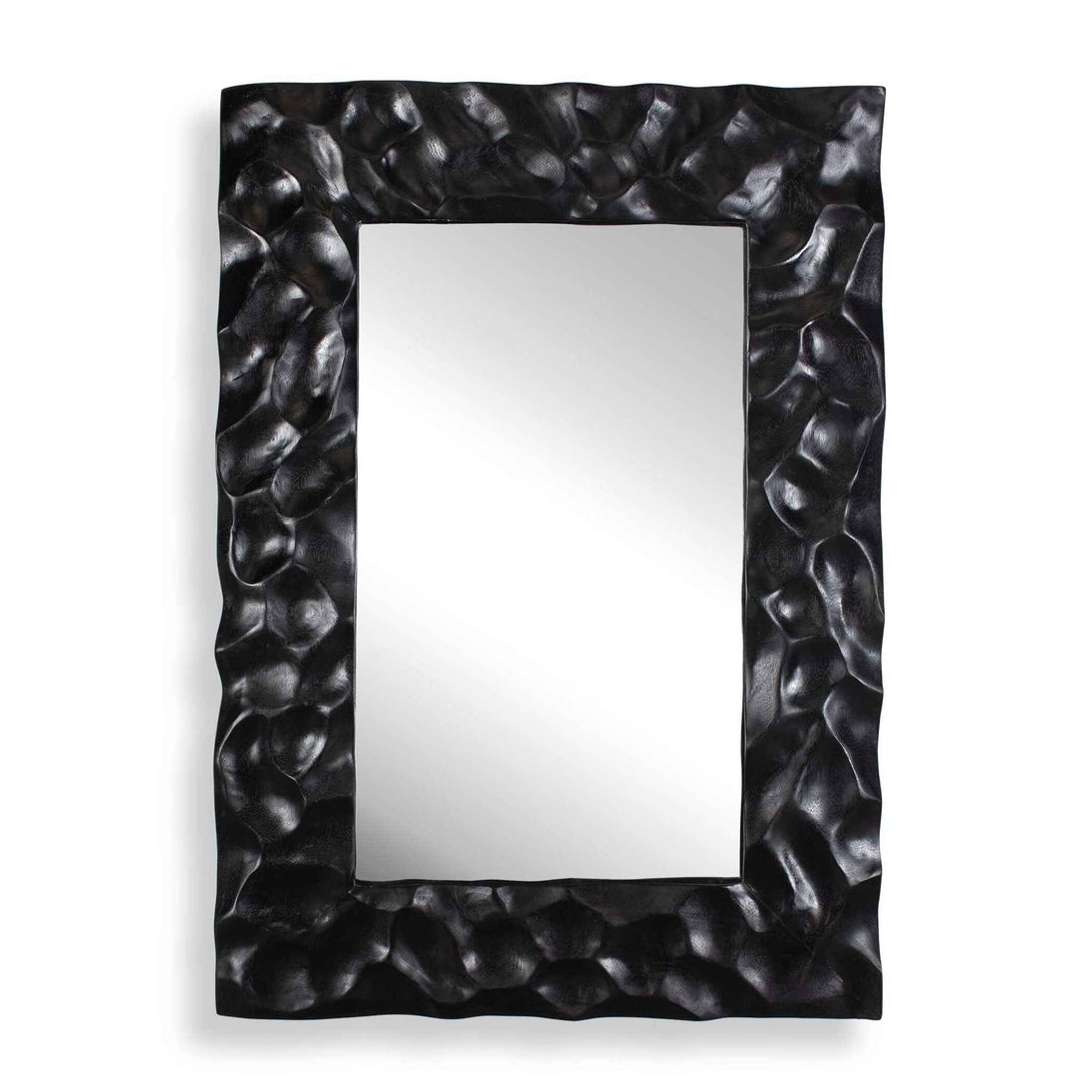 Malosi - Carved Mirror - Black