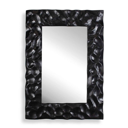 Malosi - Carved Mirror - Black