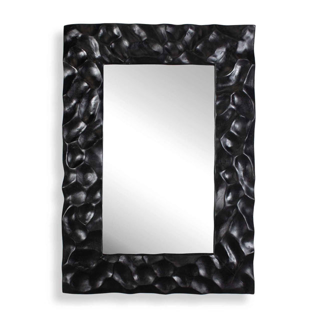 Malosi - Carved Mirror - Black