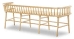 XXX's And OOO's - Windsor Dining Bench