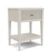 Carmella - One Drawer Accent Nightstand - Pebble Oak