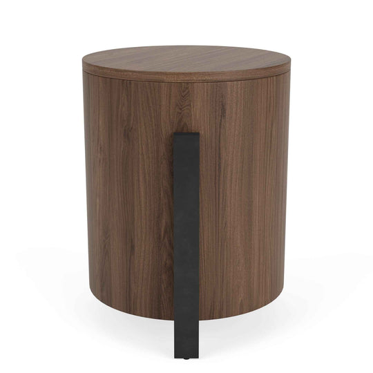 Nova - Chairside Table - Nouveau Walnut