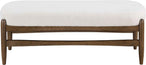Briar - Faux Sheepskin Upholstered Bench