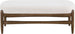 Briar - Faux Sheepskin Upholstered Bench