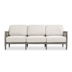 Borneo - Outdoor Sofa - Brown / Oyster White