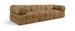 Orin - Velvet Performance Fabric Upholstered 3 Piece Modular Sofa
