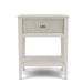 Carmella - One Drawer Accent Nightstand - Pebble Oak