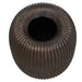 Vector Ridge - Indoor-Outdoor Planter - Bronze