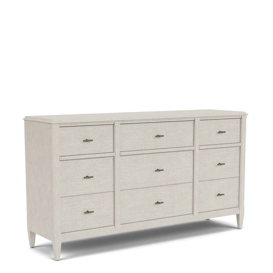 Carmella - Nine Drawer Dresser - Pebble Oak
