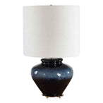 Andrus - Glaze Table Lamp - Blue