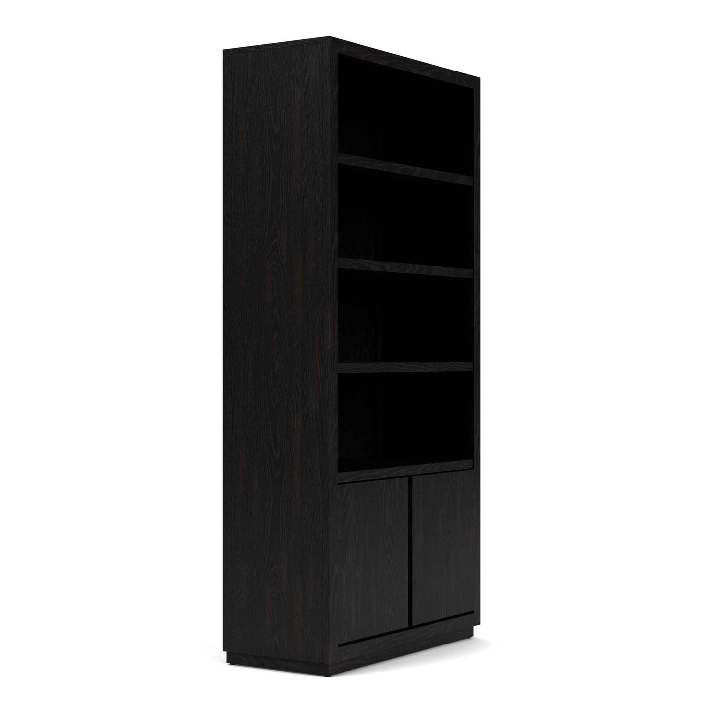 Westwood Dark - Bookcase - Whiskey / Ebony Whiskey Oak