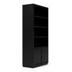 Westwood Dark - Bookcase - Whiskey / Ebony Whiskey Oak