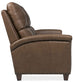 MS - Julian Zero Gravity Power Sofa with Power Headrest - Dark Brown