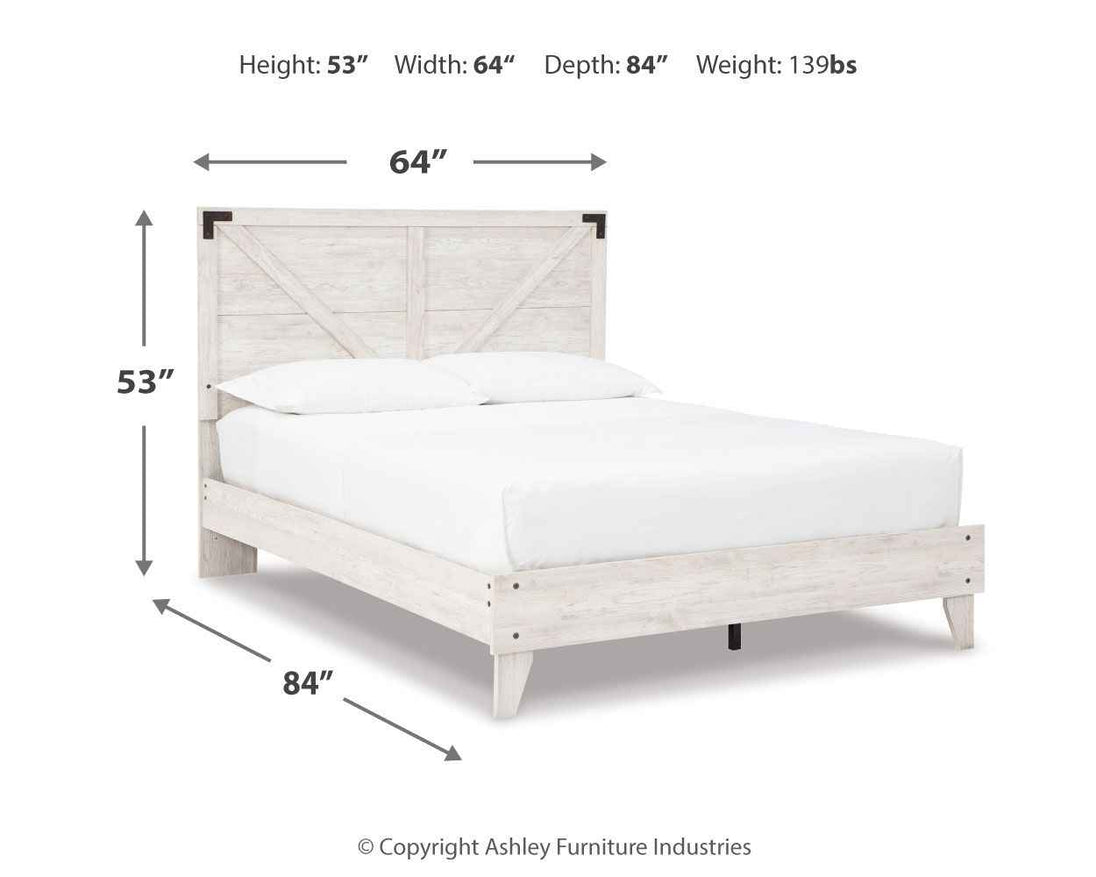 Shawburn - Panel Bed