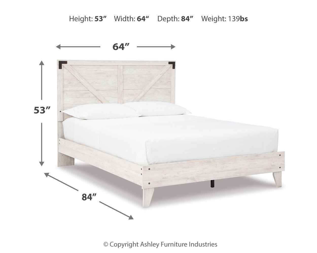 Shawburn - Panel Bed
