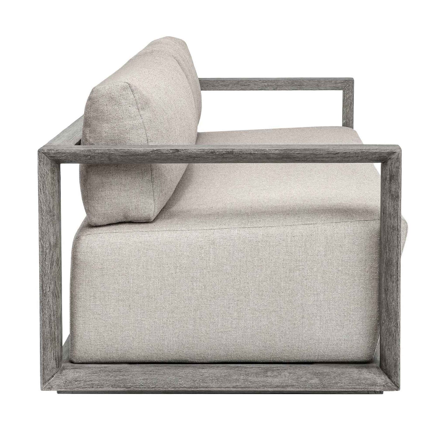 Remsen - Outdoor Sofa - Weathered Gray / Dove