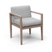 Solace - Olefin Performance Fabric Outdoor Patio Dining Arm Chair