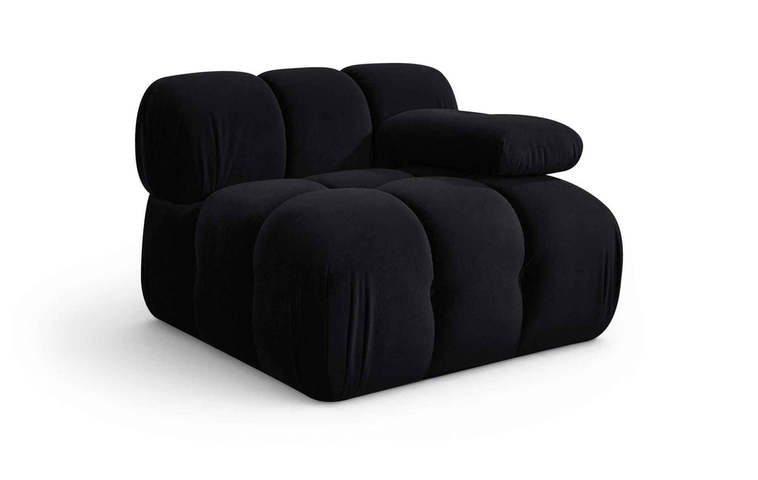 Orin - Velvet Performance Fabric Upholstered Modular Chair