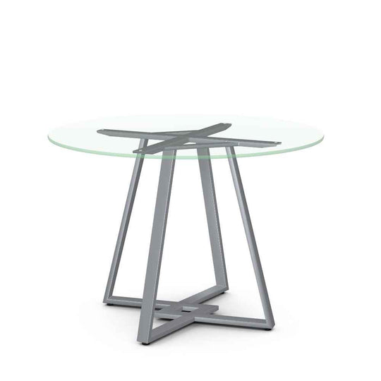 Dirk Table w/ Glass Tabletop