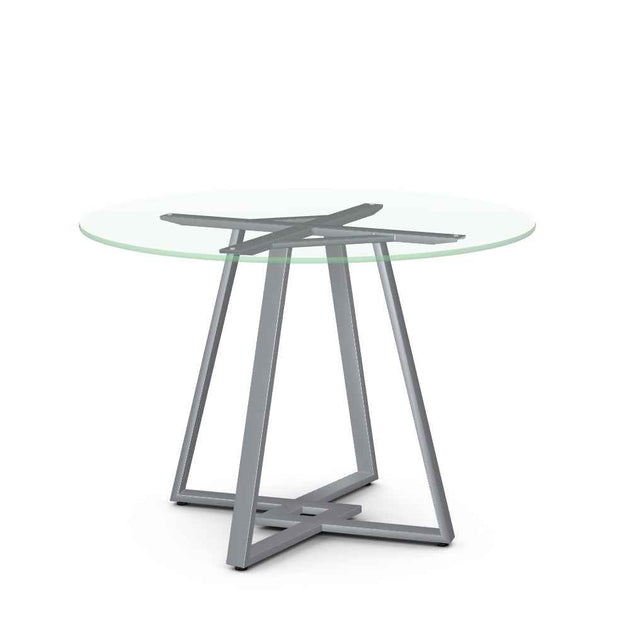 Dirk Table w/ Glass Tabletop