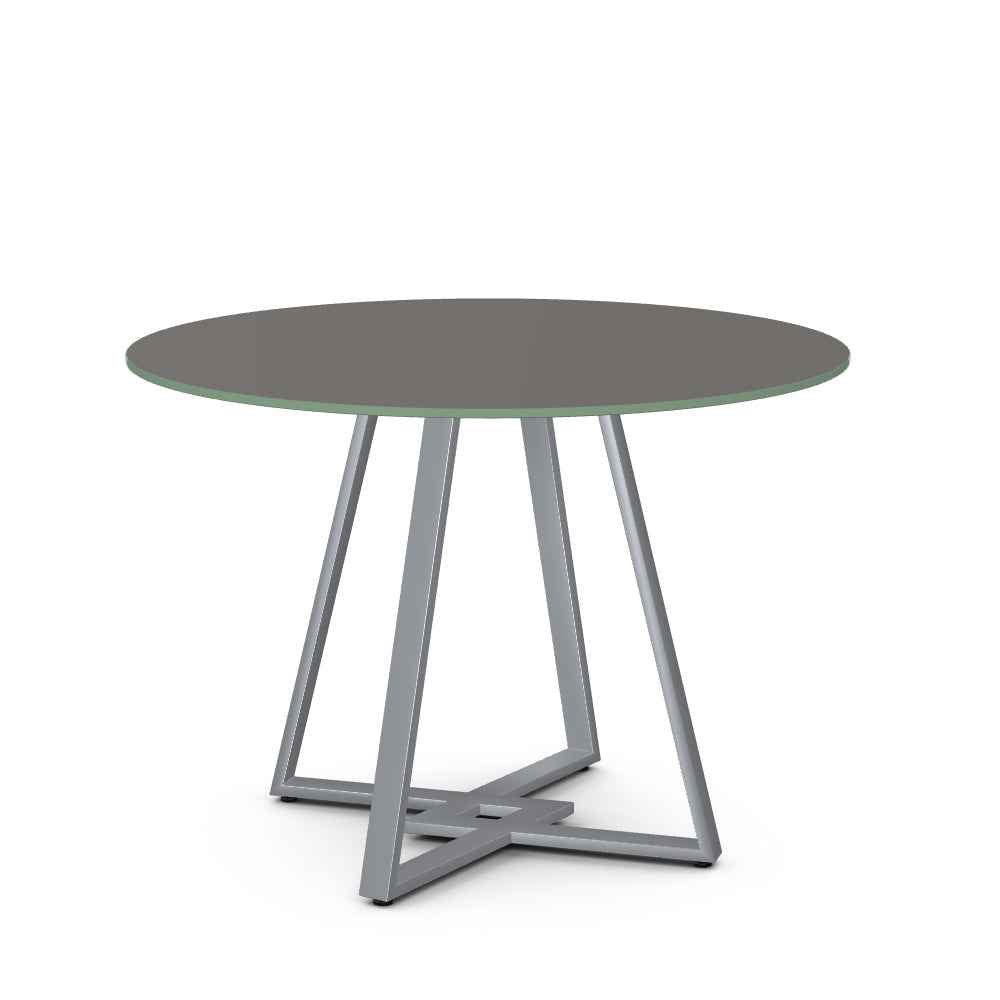 Dirk Table w/ Glass Tabletop