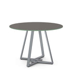 Dirk Table w/ Glass Tabletop