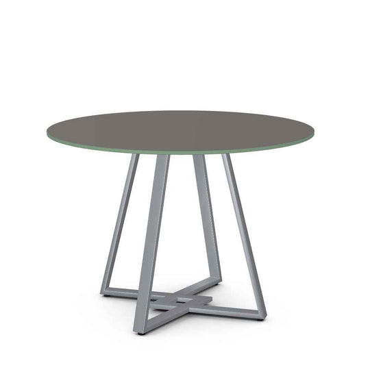 Dirk Table w/ Glass Tabletop
