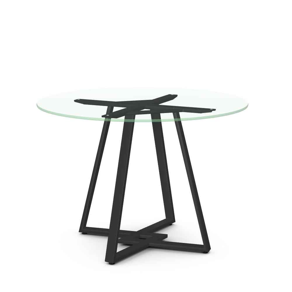 Dirk Table w/ Glass Tabletop